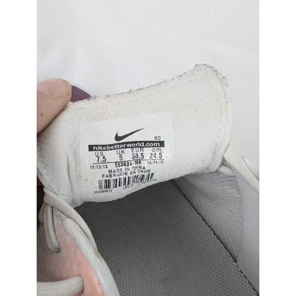 Nike womans Mercurial Victory IV FG 553633 168 White Soccer Cleats Shoes 7.5W - Picture 7 of 7